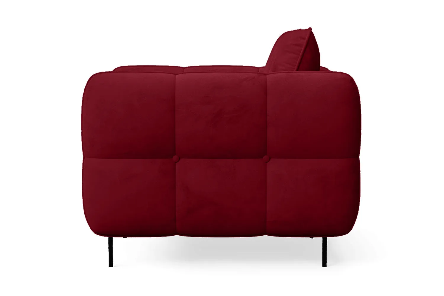 Anzio Armchair Red Velvet