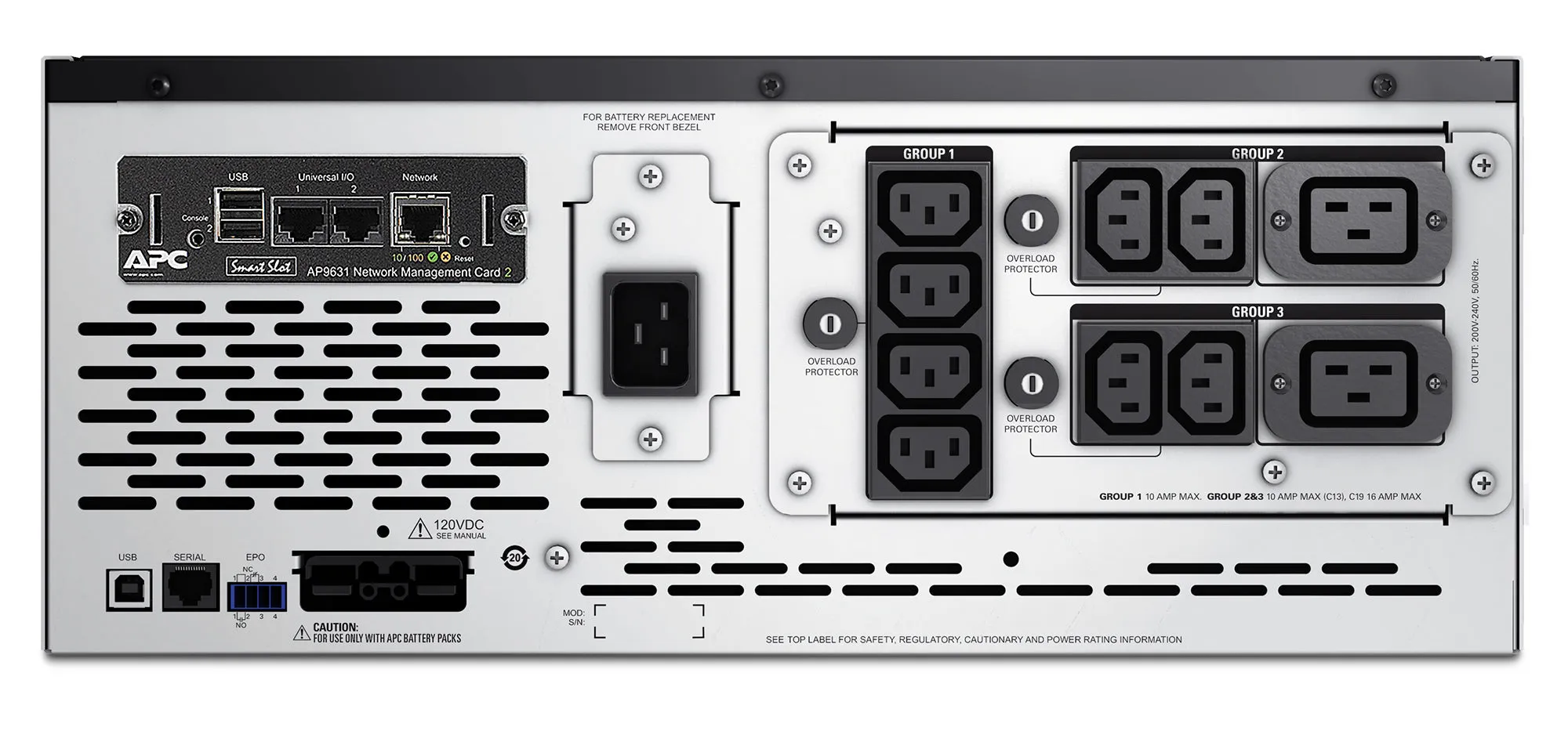 Apc Smart-Ups X 3000Va Rack/Tower Lcd 200-240V With Network Card