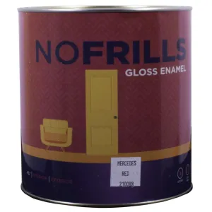 Apco No Frills Gloss Enamel Mercedes Red 4L