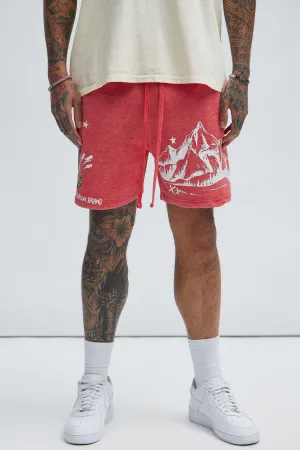 Apex Predator Sweatshorts - Red