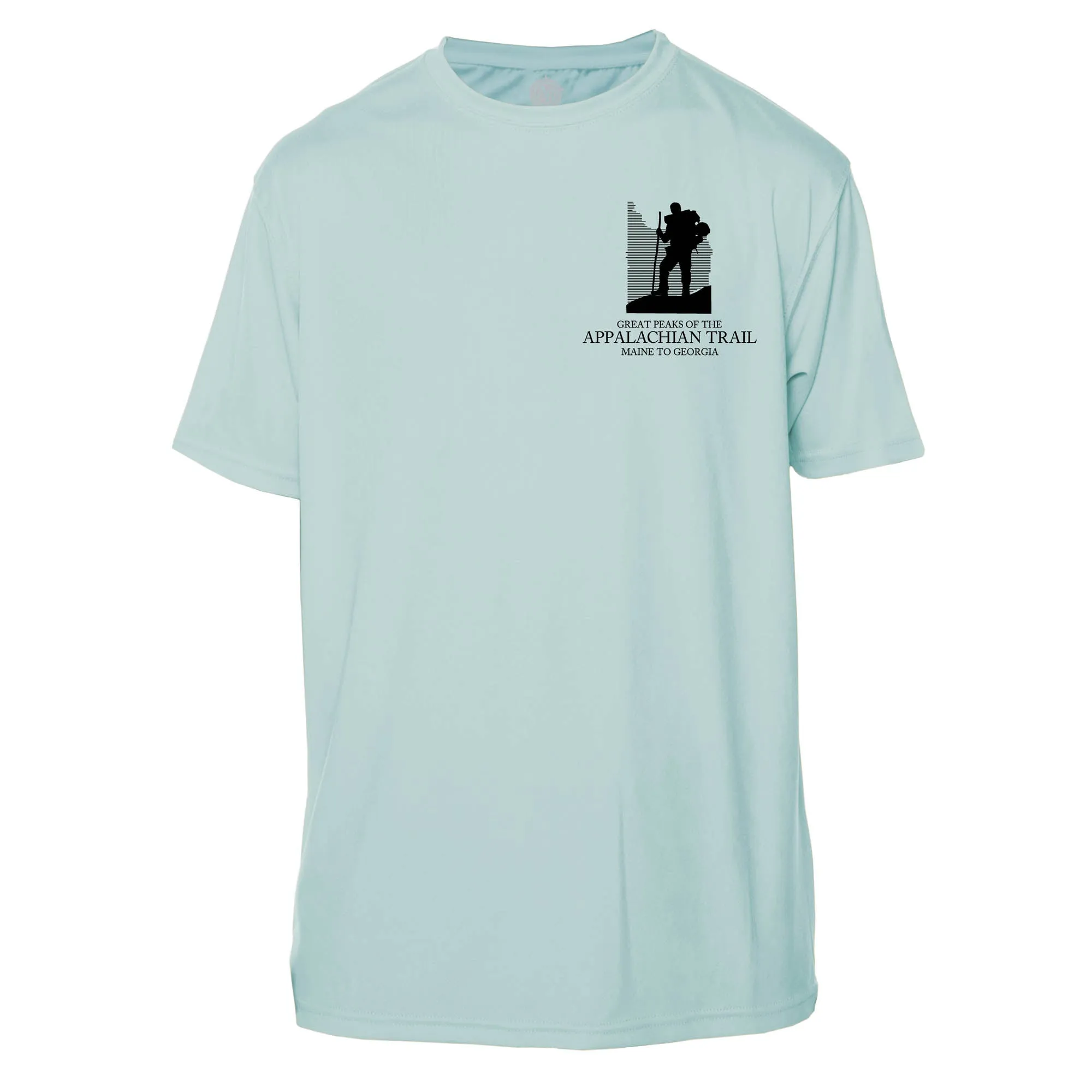 Appalachian Trail Diamond Topo  Short Sleeve Microfiber Men's T-Shirt