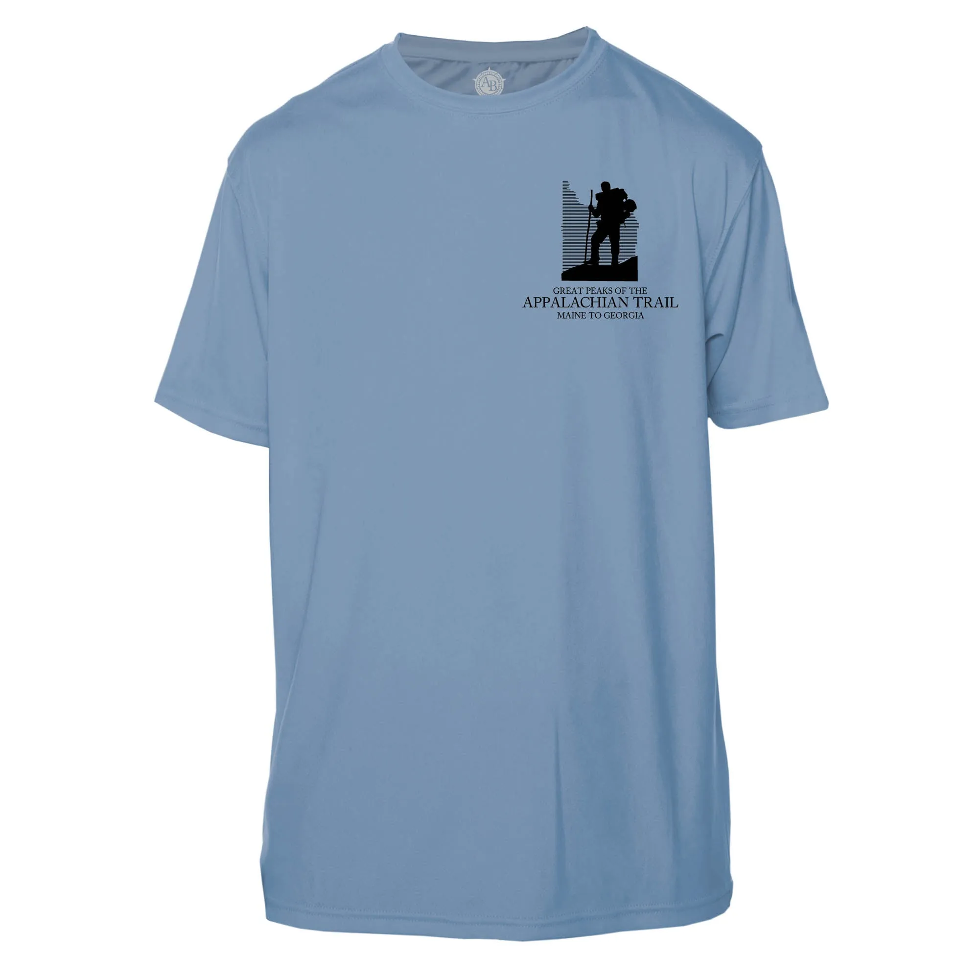 Appalachian Trail Diamond Topo  Short Sleeve Microfiber Men's T-Shirt