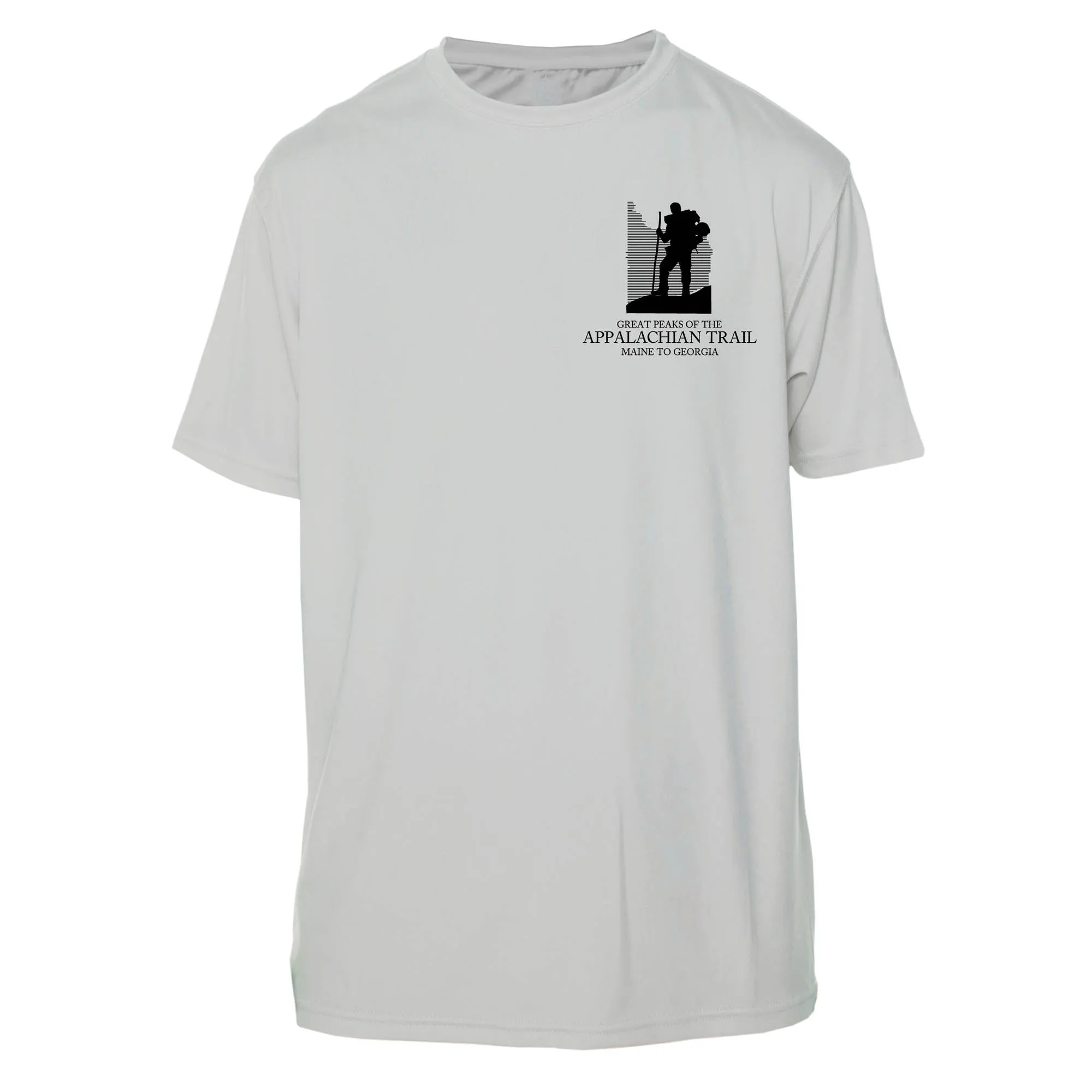 Appalachian Trail Diamond Topo  Short Sleeve Microfiber Men's T-Shirt