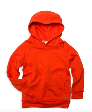 Appaman - Boys High Street Pullover Hoodie in Mandarin Orange