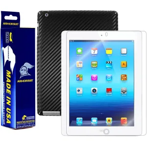 Apple iPad 3 Screen Protector   Carbon Fiber Film Protector (3rd Gen)