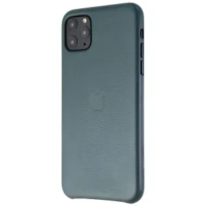 Apple Leather Case (for iPhone 11 Pro Max) - Forest Green (MWYF2ZM/A)