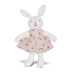 Apple Park Organic Toys | Little Bunny Plush ~ Rainbows & Ice Cream