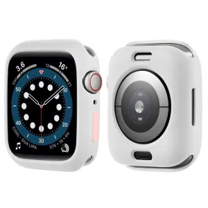 Apple Watch (41mm) candy color button TPU cover - White / Pink