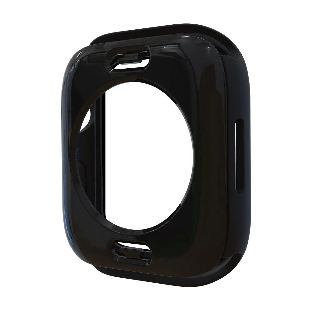 Apple Watch (41mm) elegant cover with built-in tempered glass - Black