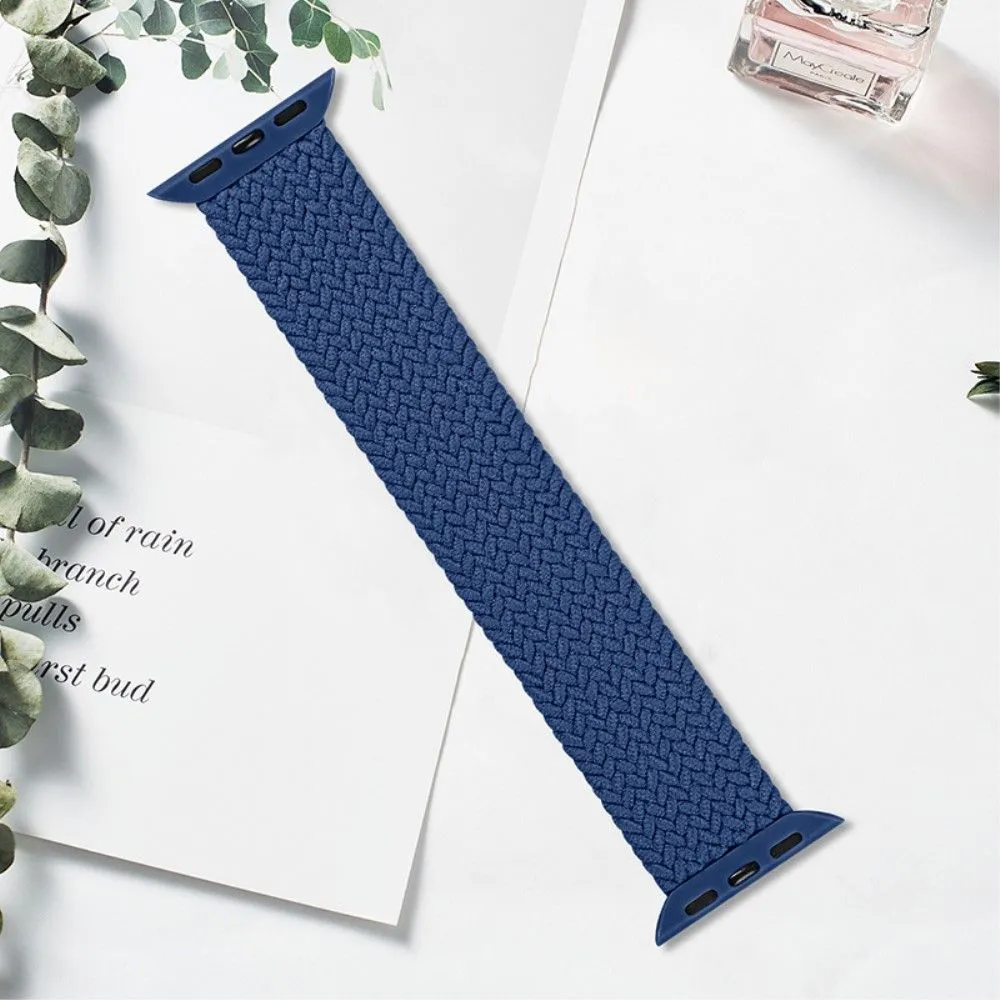 Apple Watch (45mm) elastic watch strap - Blue / Size: L