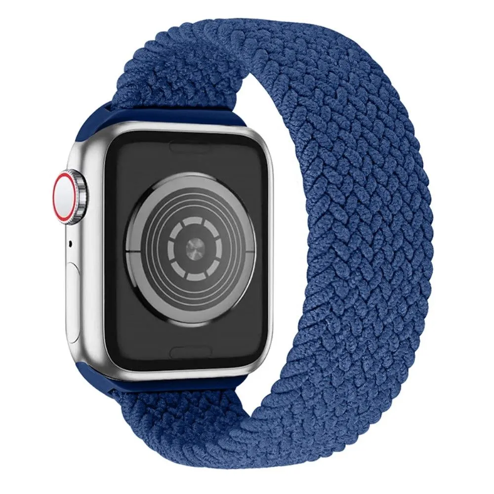 Apple Watch (45mm) elastic watch strap - Blue / Size: L