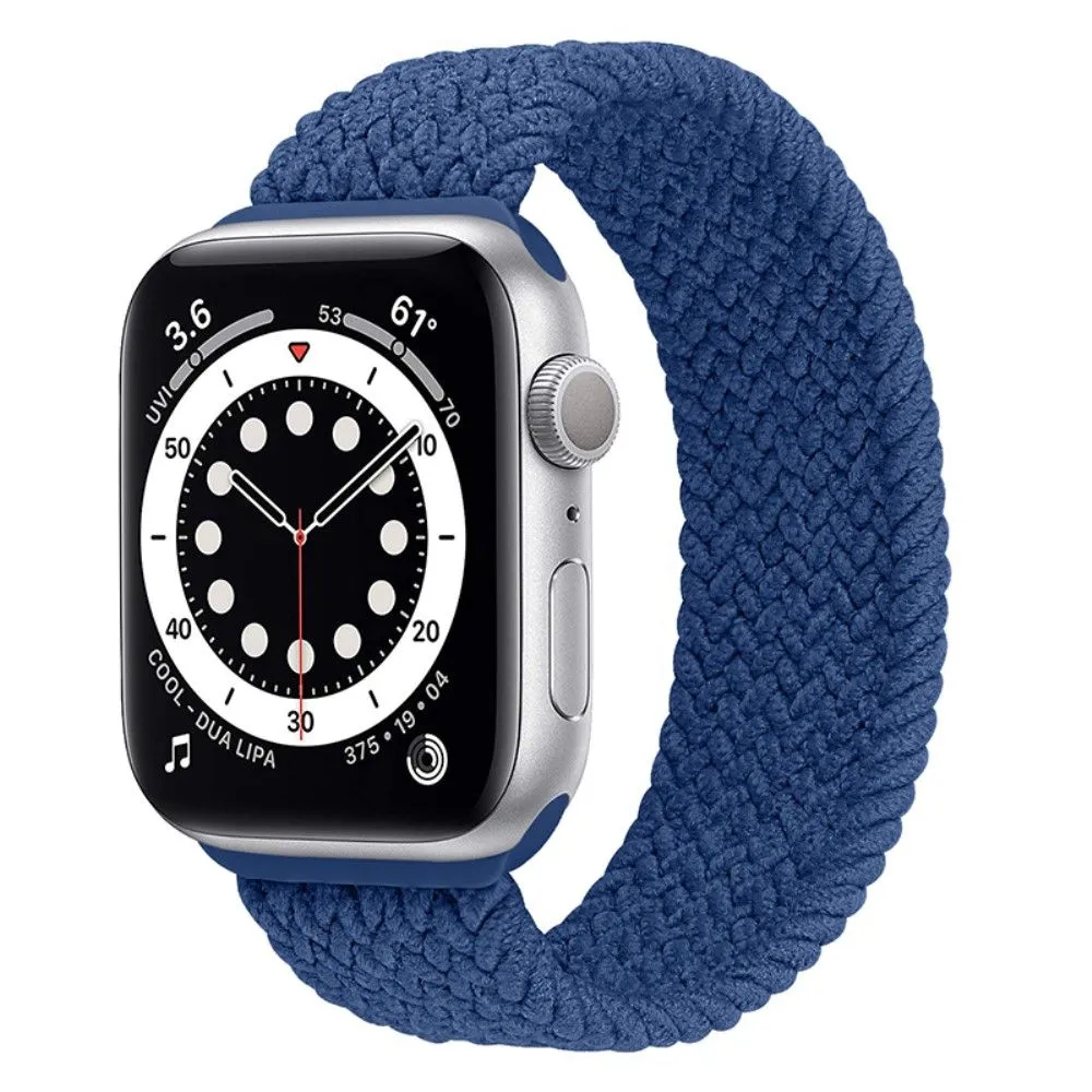 Apple Watch (45mm) elastic watch strap - Blue / Size: L