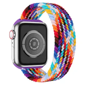 Apple Watch (45mm) elastic watch strap - Rainbow / Size: M