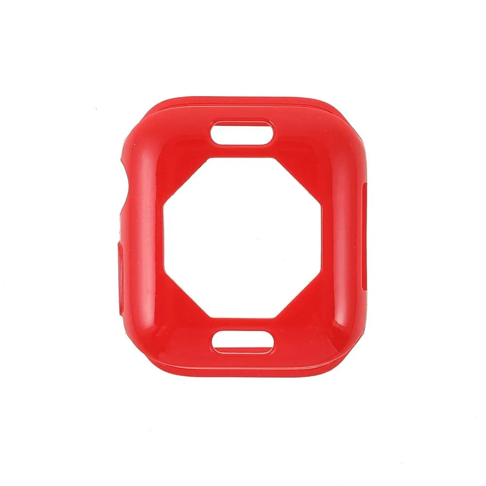 Apple Watch (45mm) solid color TPU cover - Red