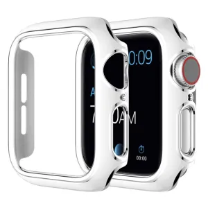 Apple Watch Series 6 / 5 44mm color adornment cover - White / Silver