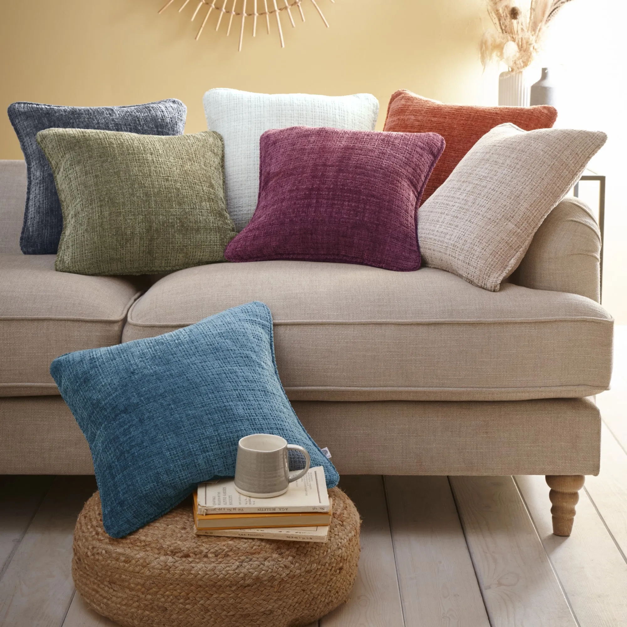 Appletree Loft Alba Cushion - Natural