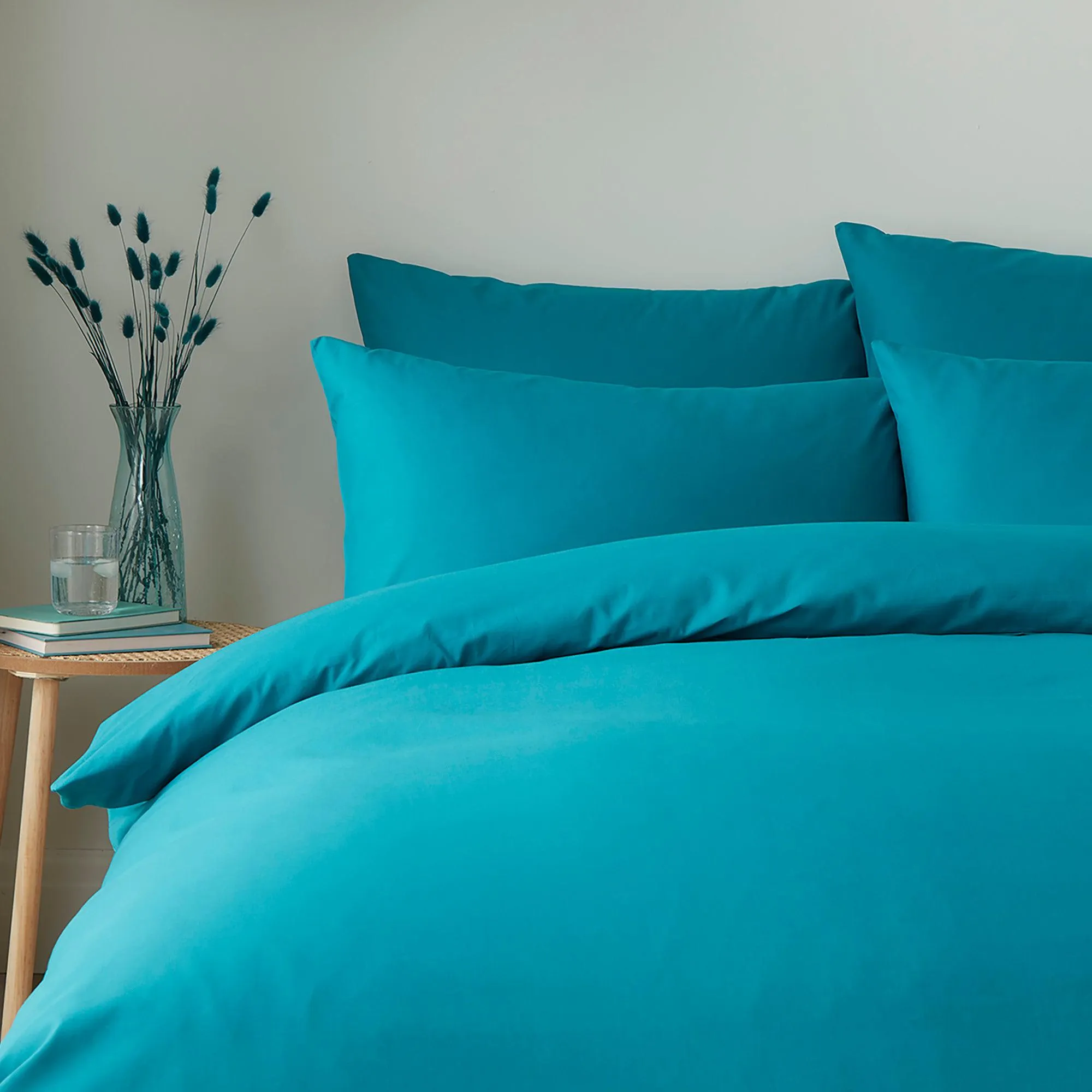 Appletree Pure Cotton Duvet Cover Set - Teal