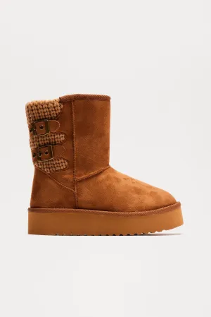 Apres Winter Booties - Tan