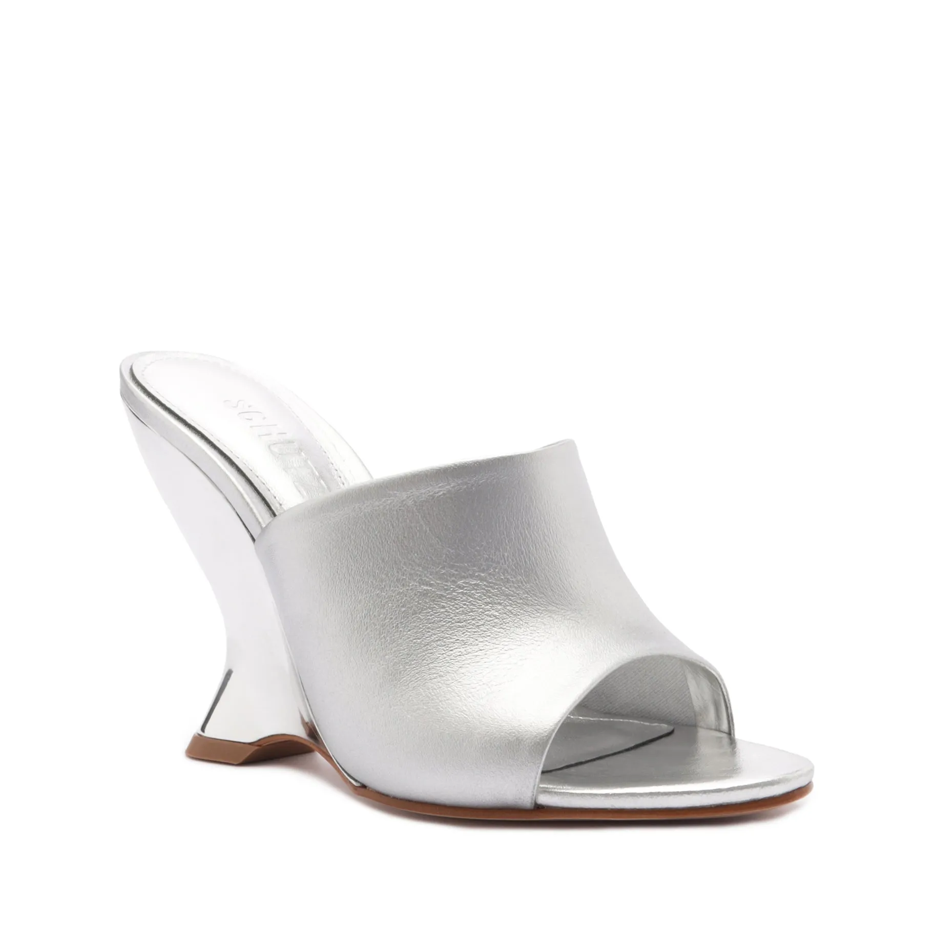 Aprill Metallic Leather Sandal