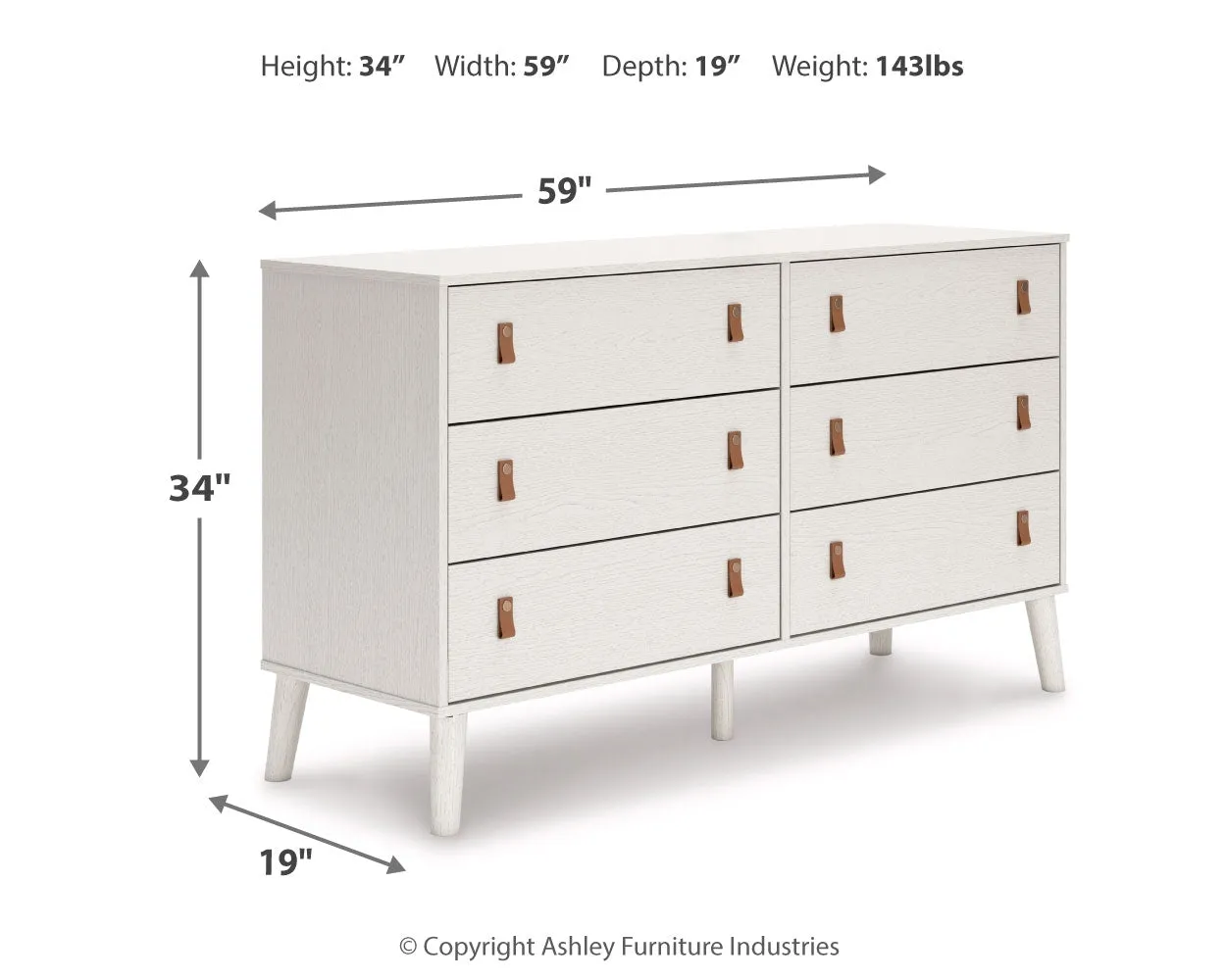 Aprilyn Full Canopy Bed with Dresser and 2 Nightstands