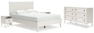 Aprilyn Full Panel Bed with Dresser and 2 Nightstands