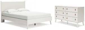 Aprilyn Queen Panel Bed with Dresser