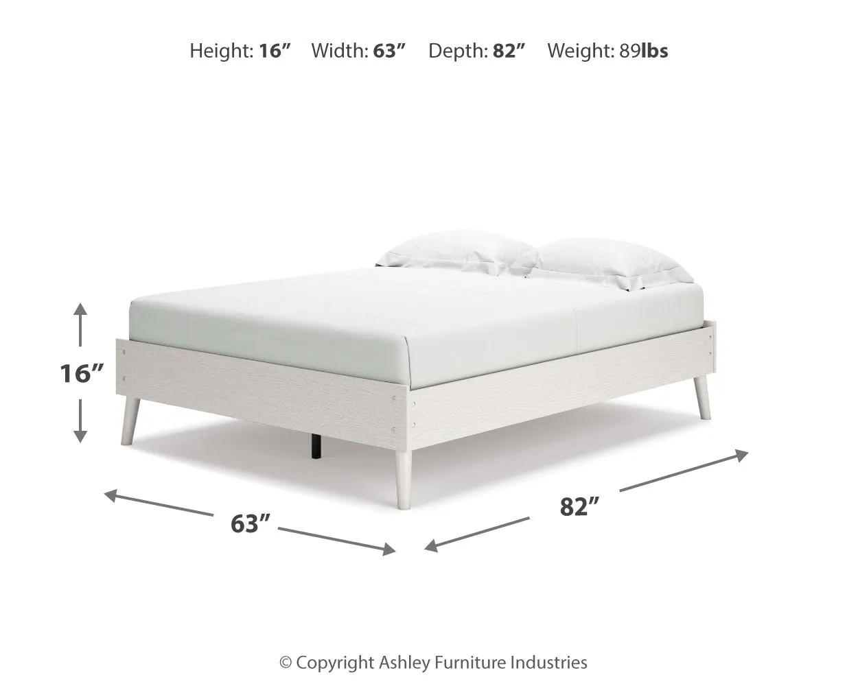 Aprilyn Queen Platform Bed with Dresser and Chest