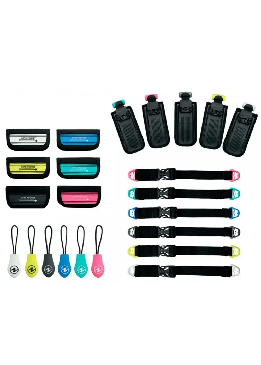 Aqua Lung Omni BCD Plus Black Colour Kit - Pack