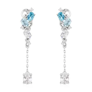 Aqua Radiance Earrings