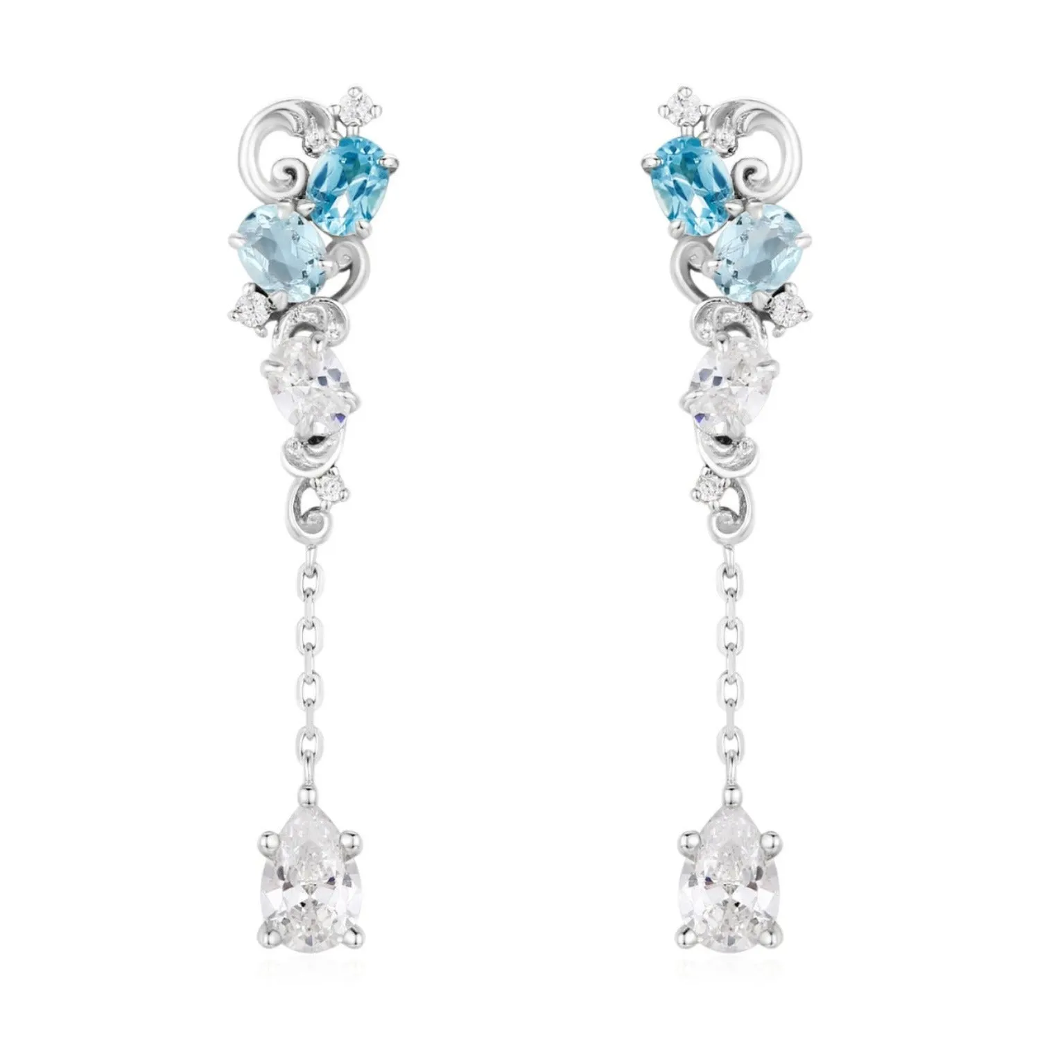 Aqua Radiance Earrings