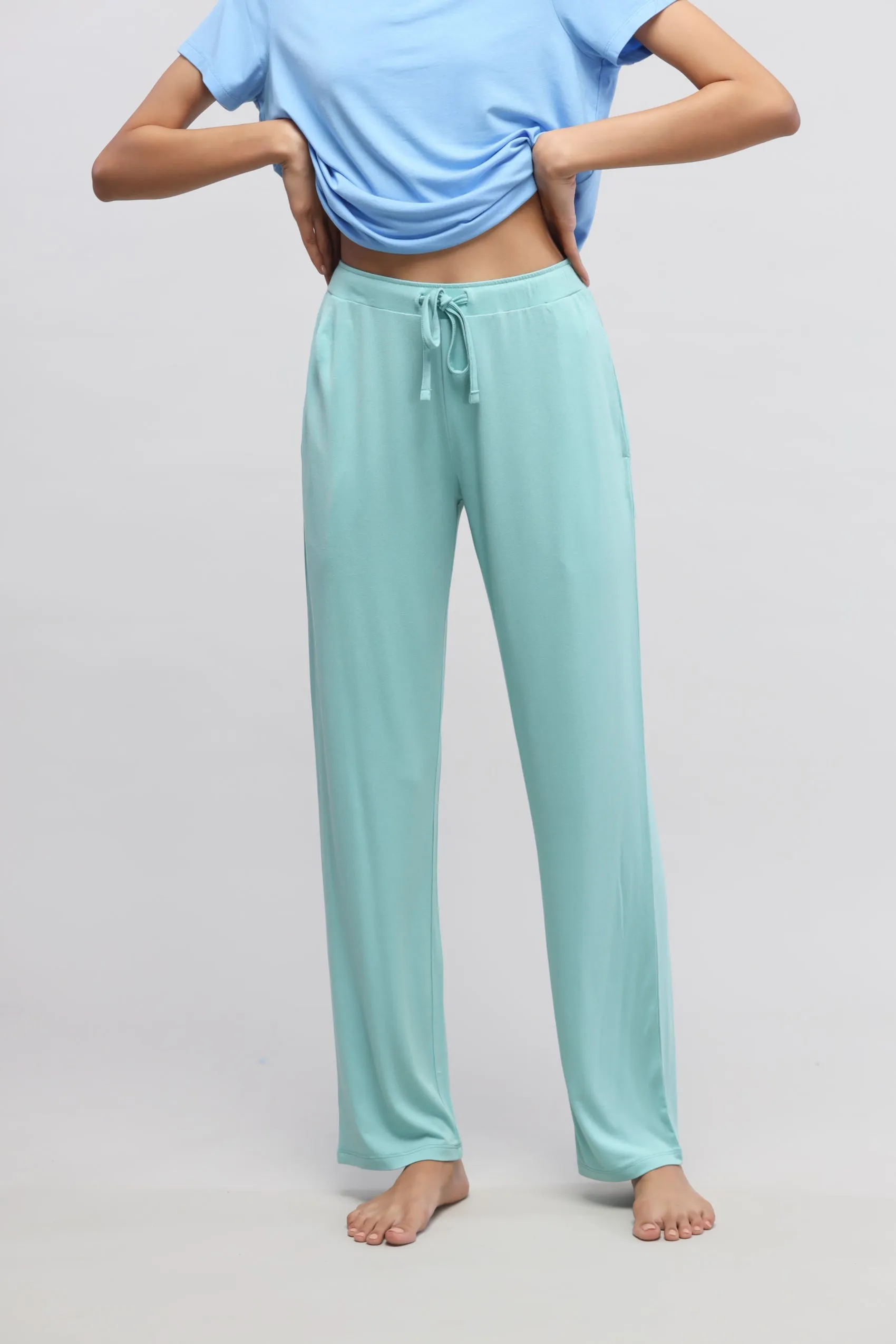 Aqua Straight Lounge Pant