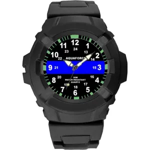 Aquaforce - Thin Blue Line Watch