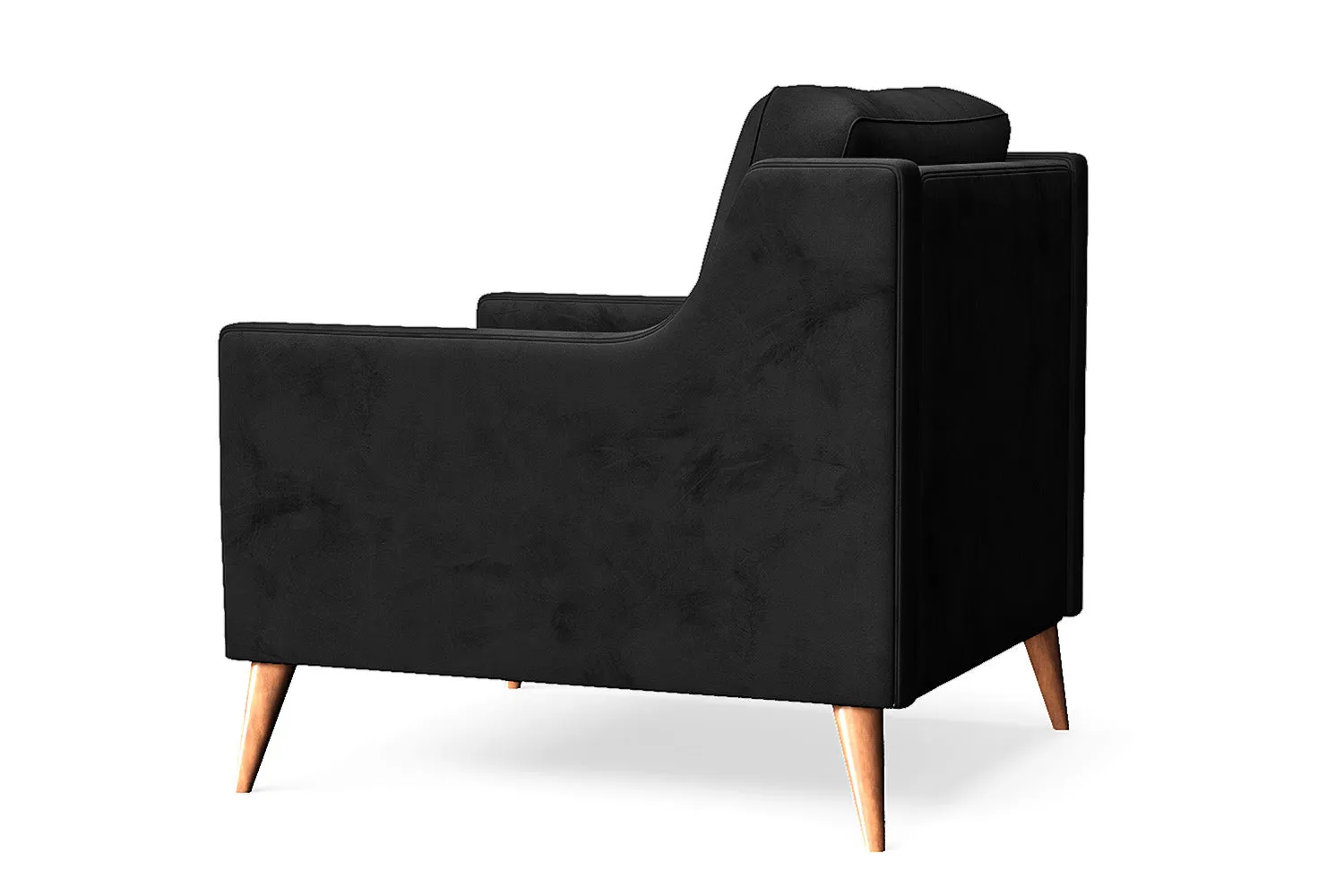 Aquila Armchair Black Velvet