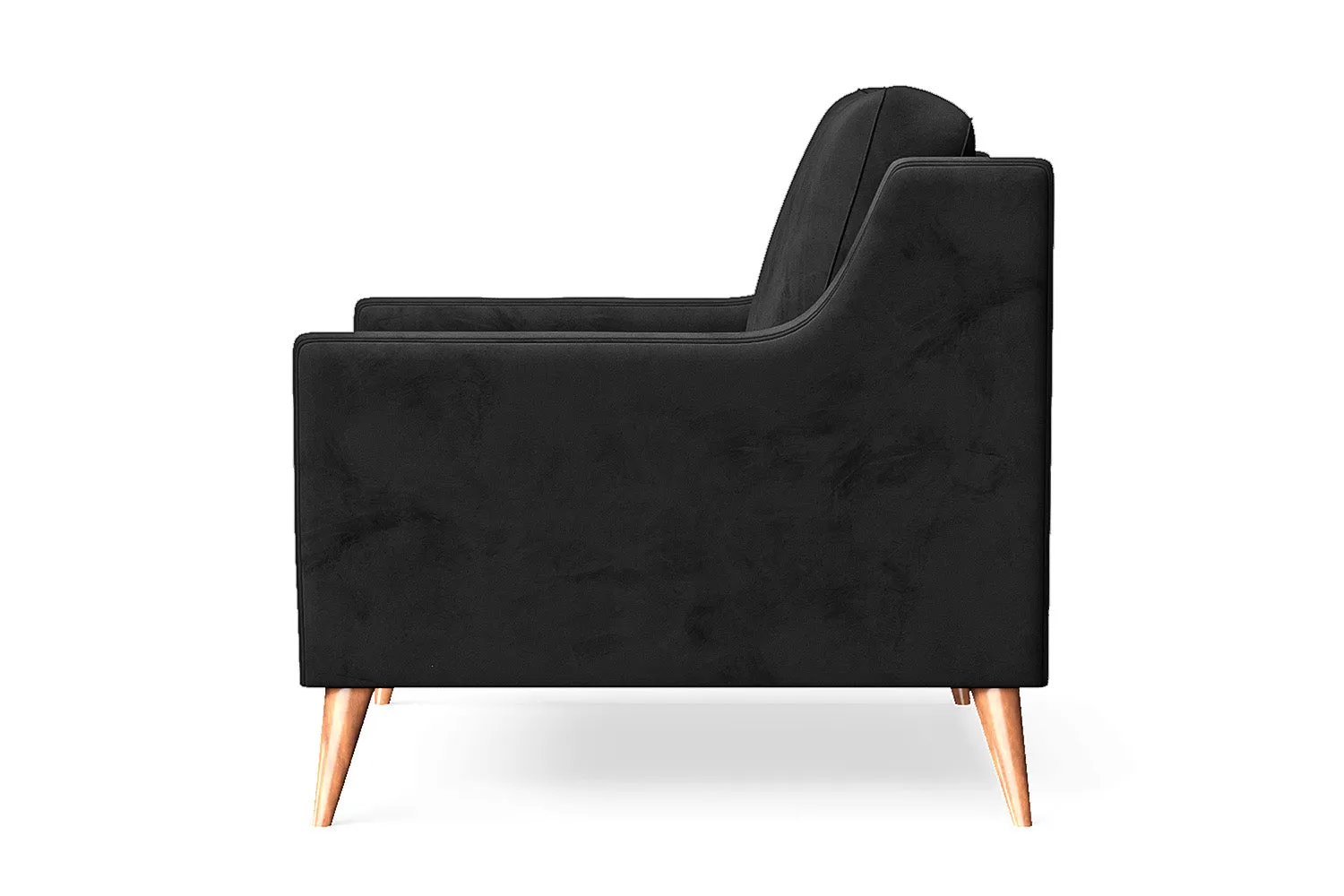 Aquila Armchair Black Velvet