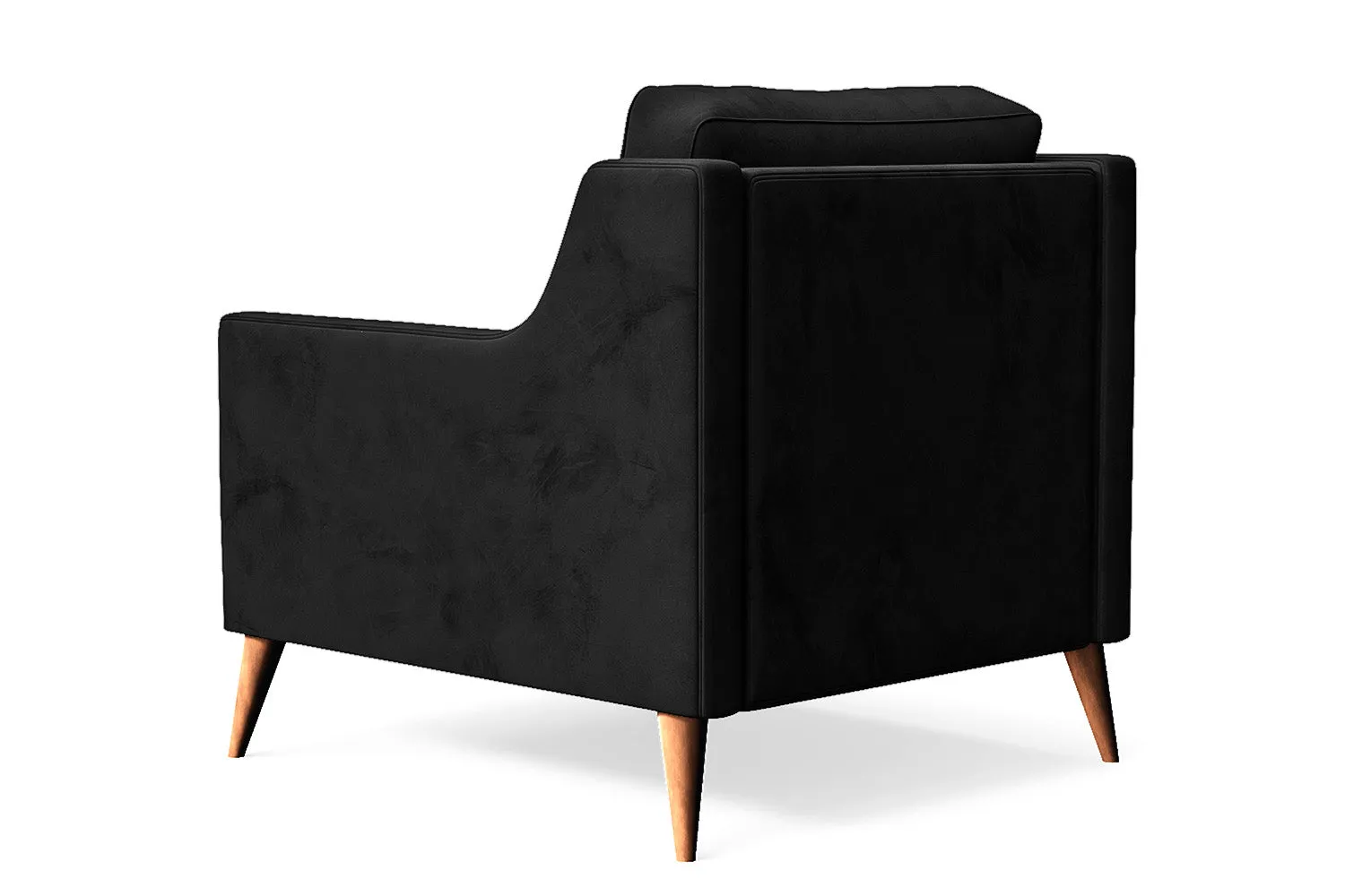 Aquila Armchair Black Velvet