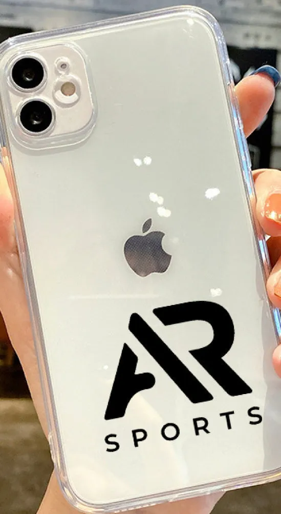 AR Sportswear Logo Clear Iphone 13,14 &15 pro Max Case