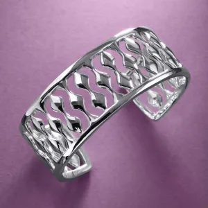 Arabesque Cuff In Silver