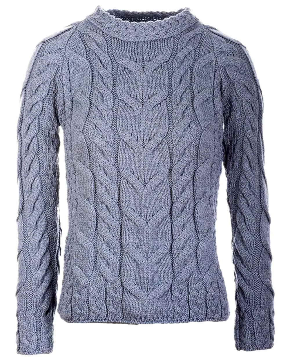 Aran Womens Listowel Cabled Sweater