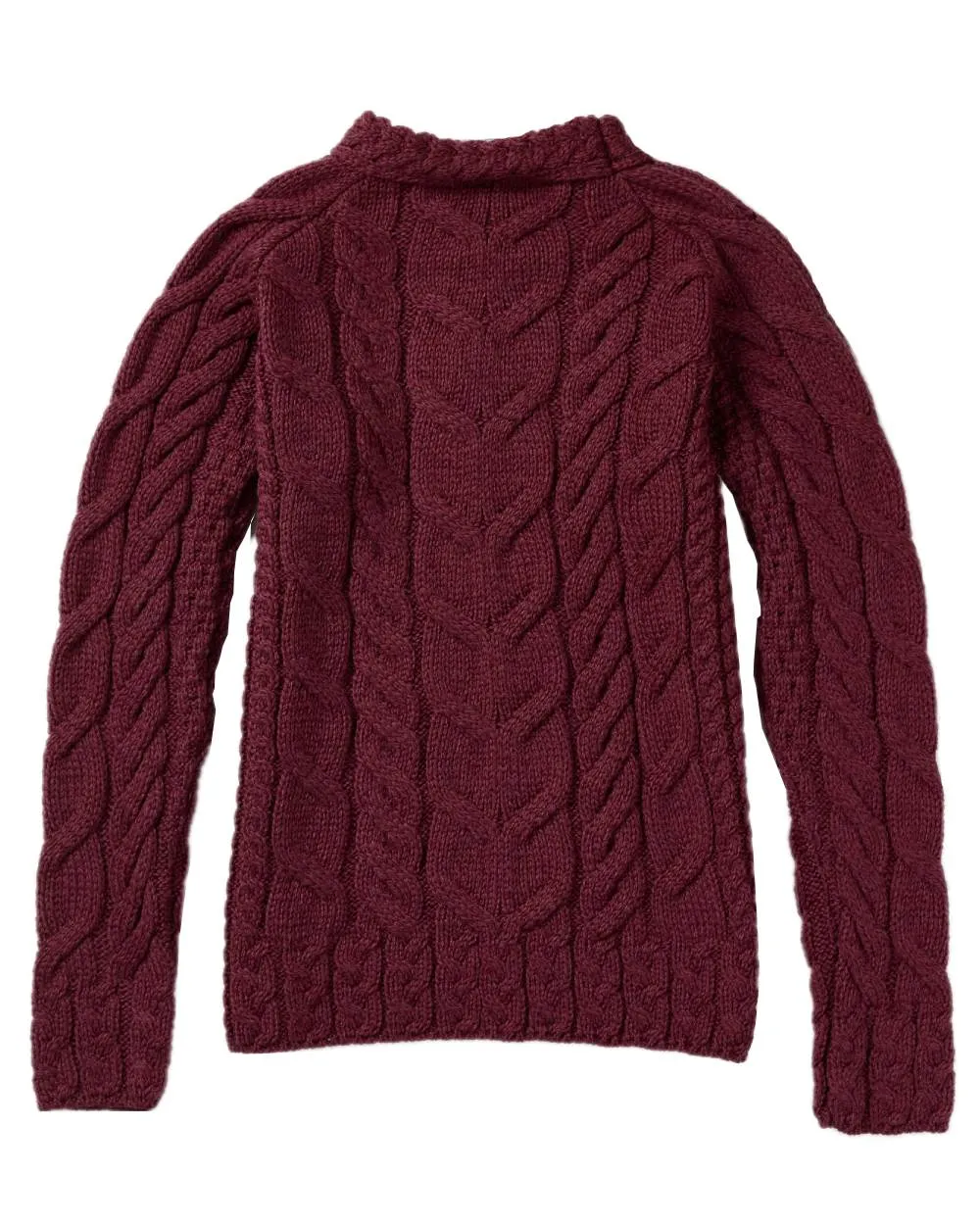 Aran Womens Listowel Cabled Sweater