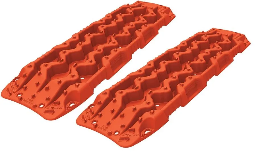 ARB TREDHDFR Red Traction Pad - Nylon, 9,900 lbs. Load Rating, Sold as Pair