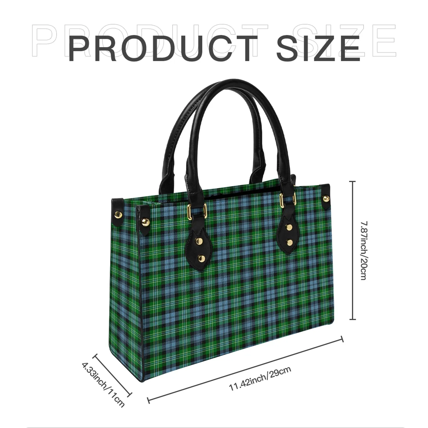 Arbuthnot Ancient Tartan Leather Bag