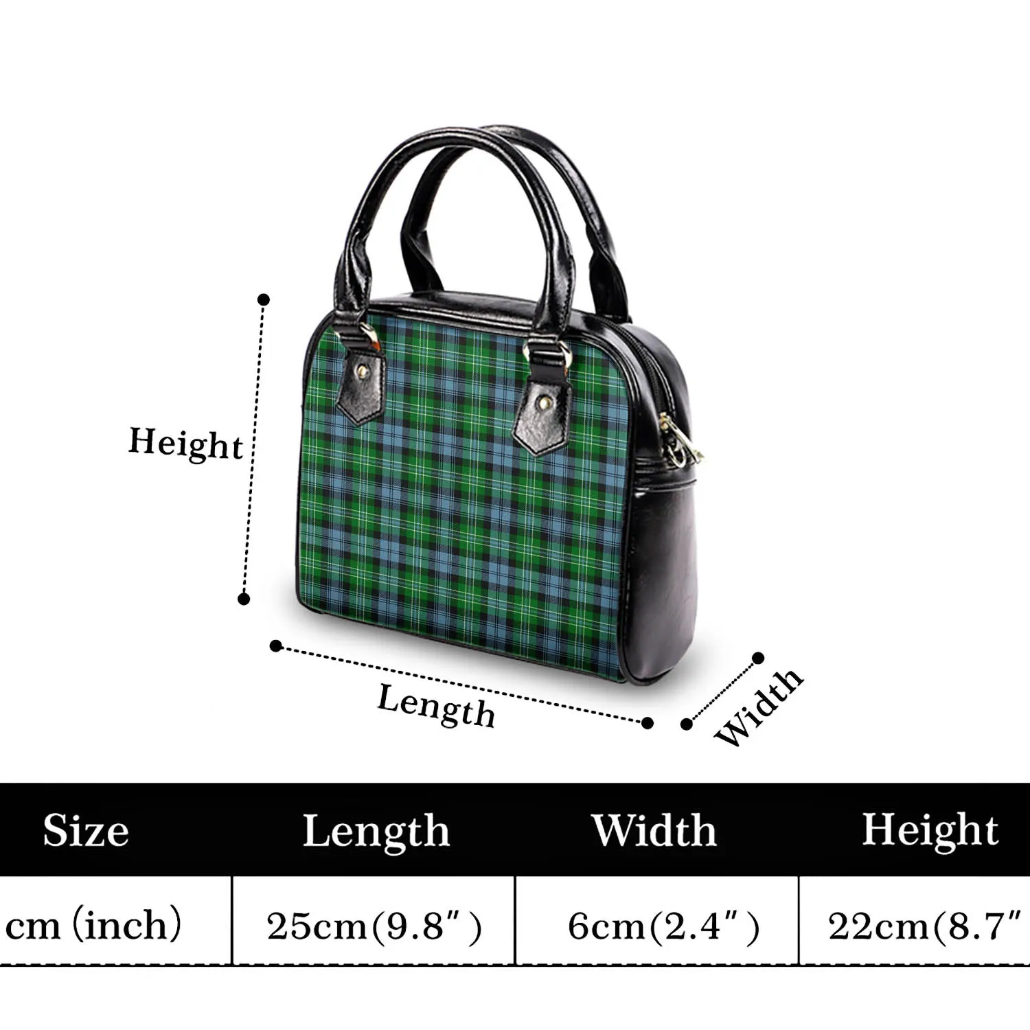 Arbuthnot Ancient Tartan Shoulder Handbags