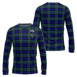 Arbuthnot Modern Tartan Long Sleeve T-Shirt with Family Crest