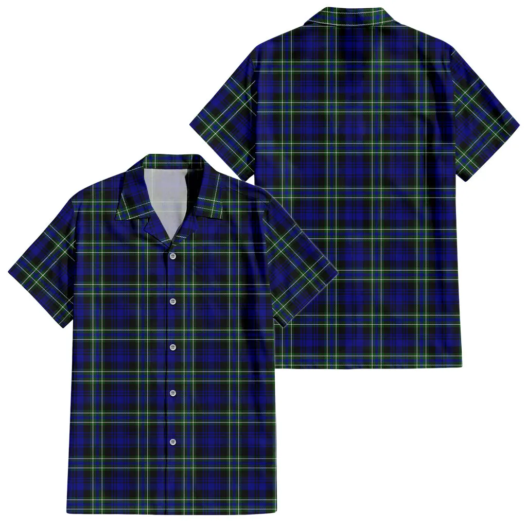 Arbuthnot Modern Tartan Short Sleeve Button Down Shirt