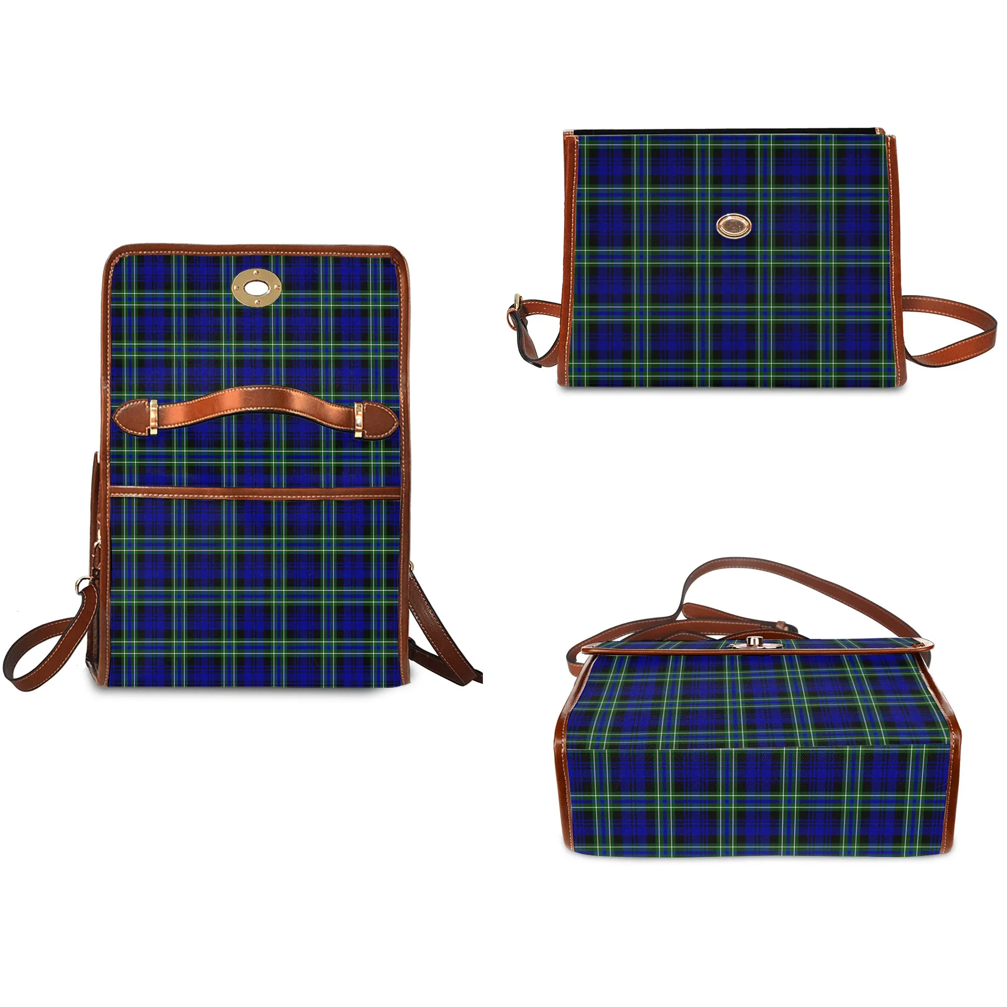 Arbuthnot Modern Tartan Waterproof Canvas Bag