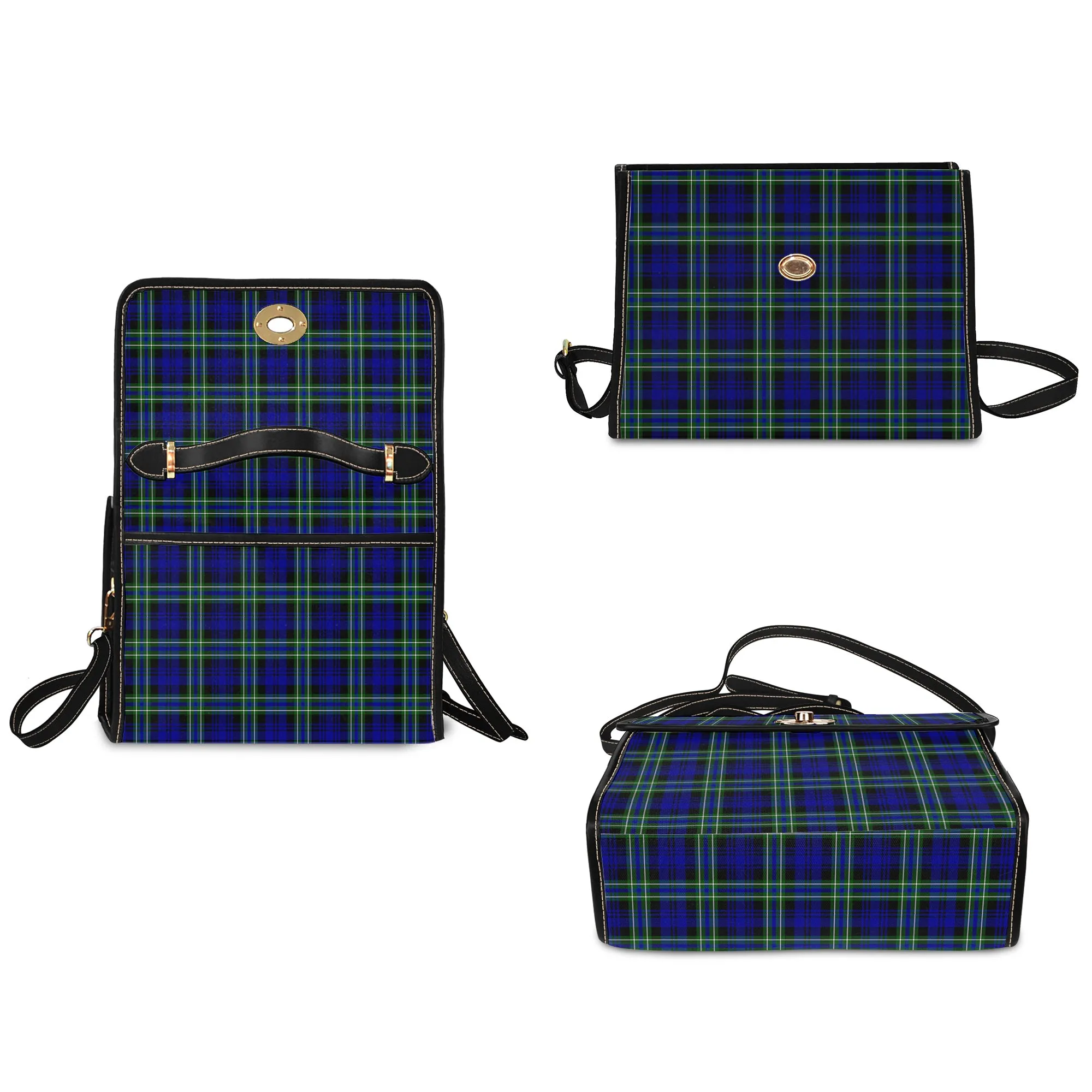 Arbuthnot Modern Tartan Waterproof Canvas Bag