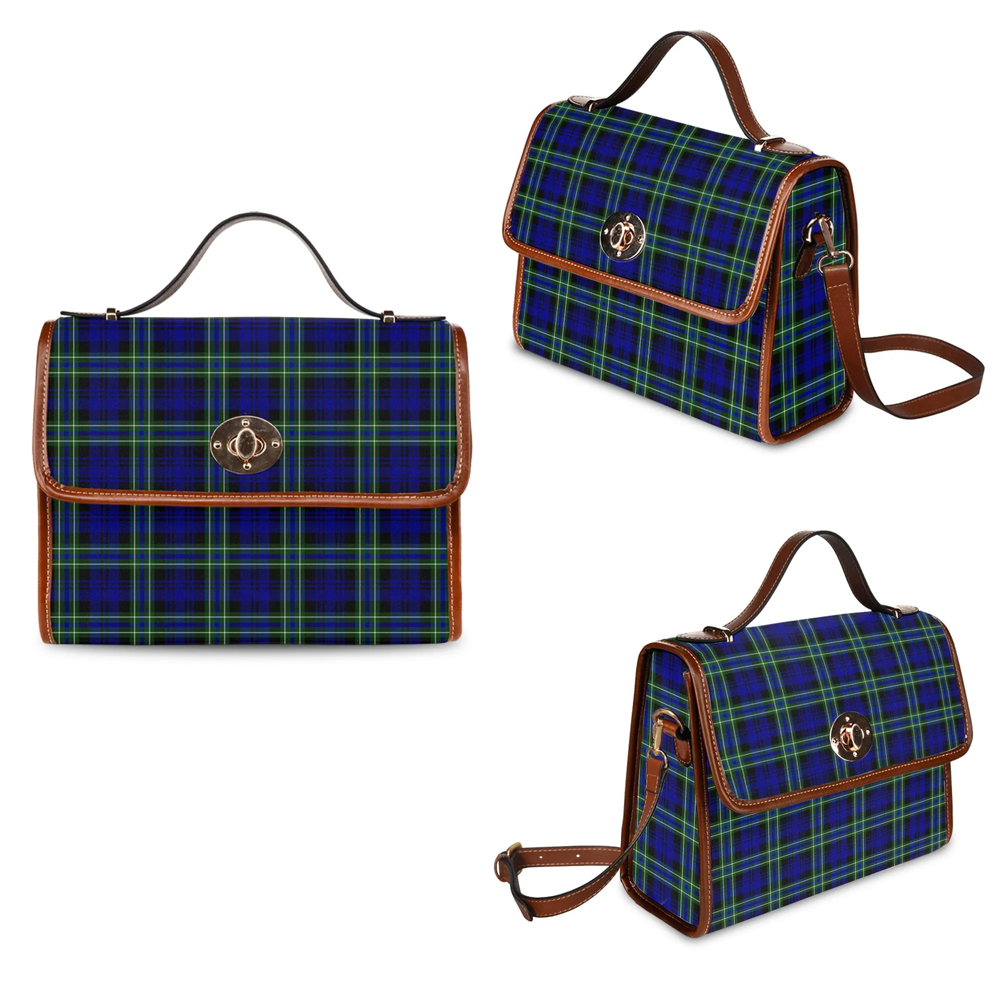 Arbuthnot Modern Tartan Waterproof Canvas Bag