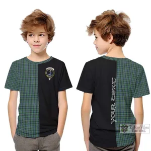 Arbuthnot Tartan Kid T-Shirt with Family Crest and Half Of Me Style