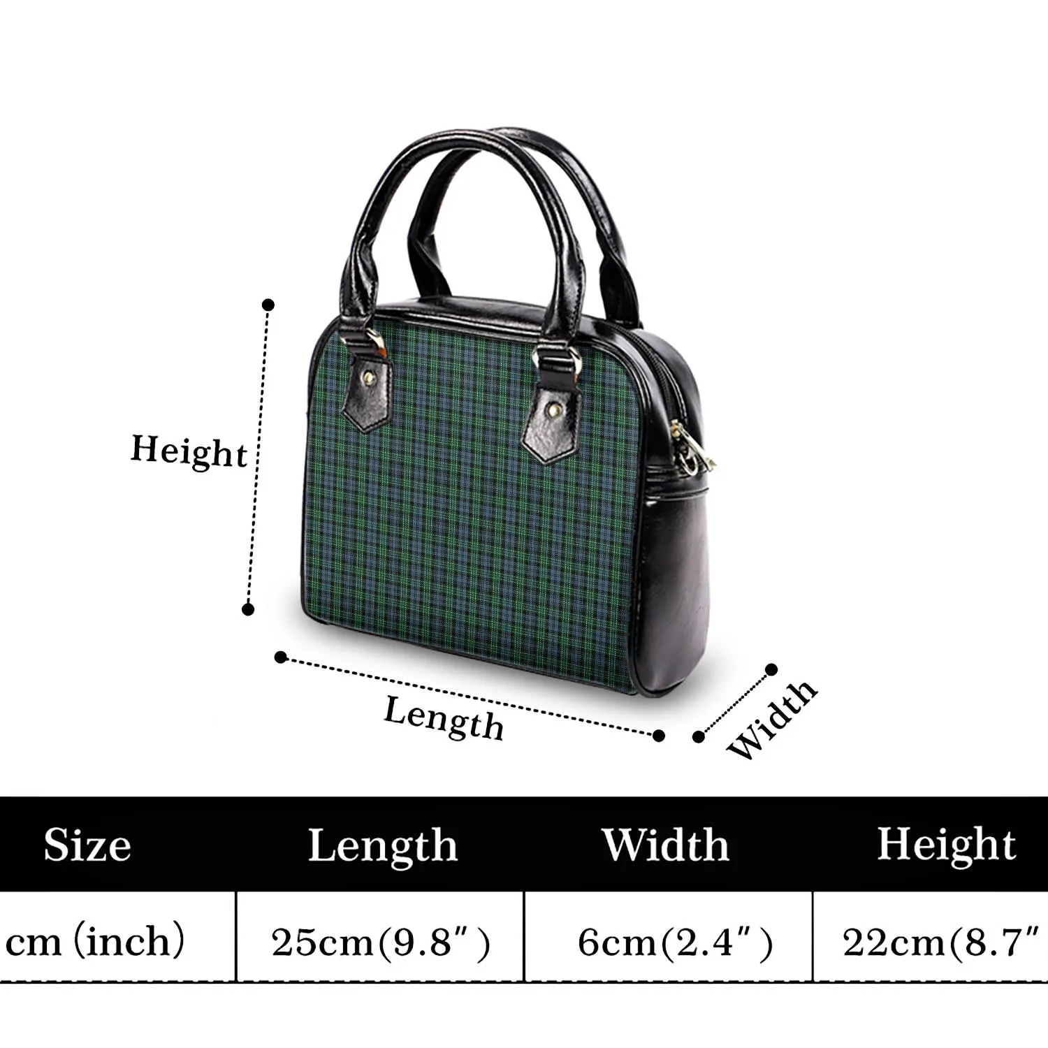 Arbuthnot Tartan Shoulder Handbags