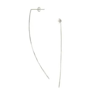 Arc Earrings - Sterling Silver